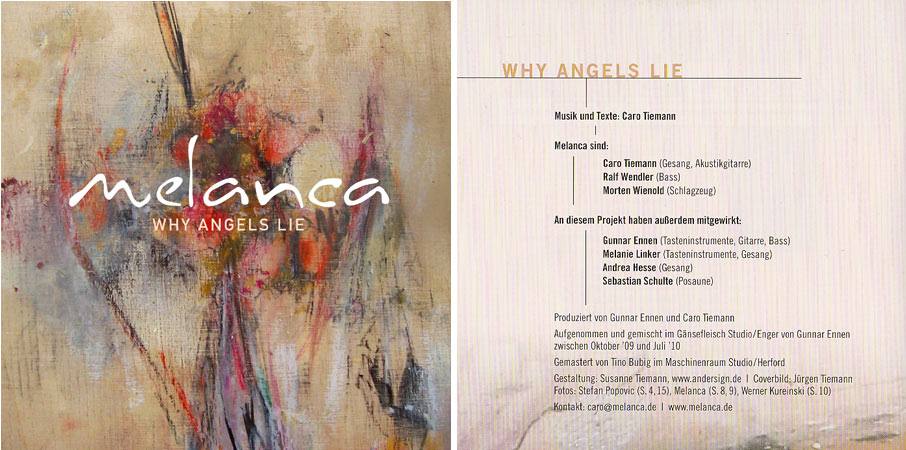 Melanca - CD "Why Angles Lie"